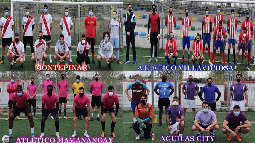 EQUIPOS TORNEO EL REGRESO ZONA SUR SABADO MAÑANA